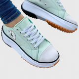 Zapatillas de Lona Chunky Taya - Estilo Moderno y Comodidad en Cada Paso