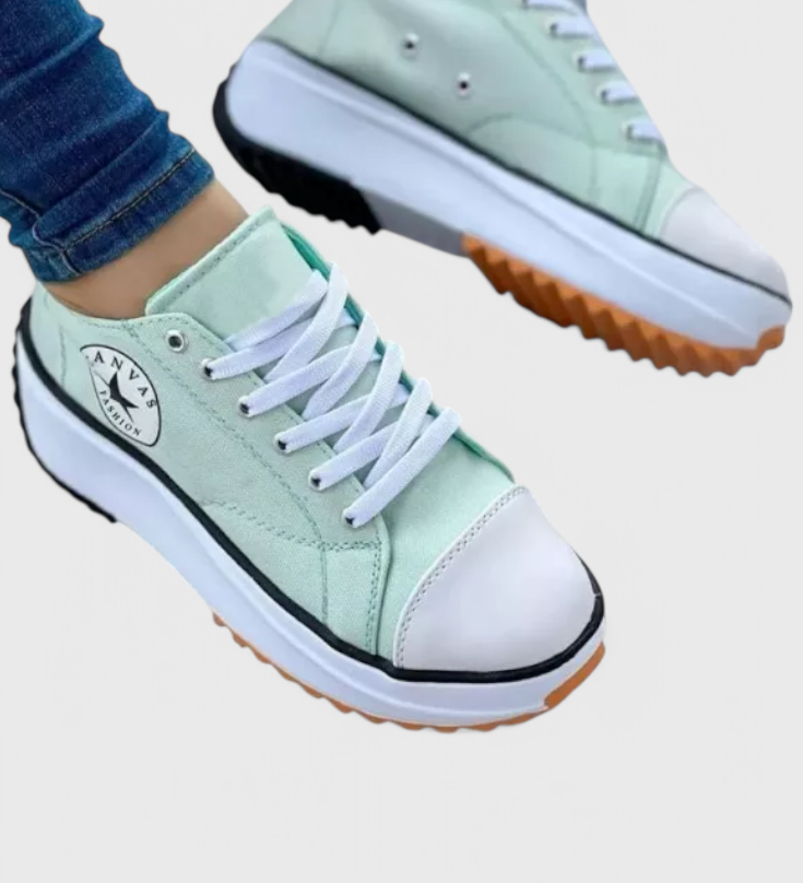 Zapatillas de Lona Chunky Taya - Estilo Moderno y Comodidad en Cada Paso