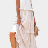 Vestido Monica de Estilo Clásico y Confort para una Frescura Natural