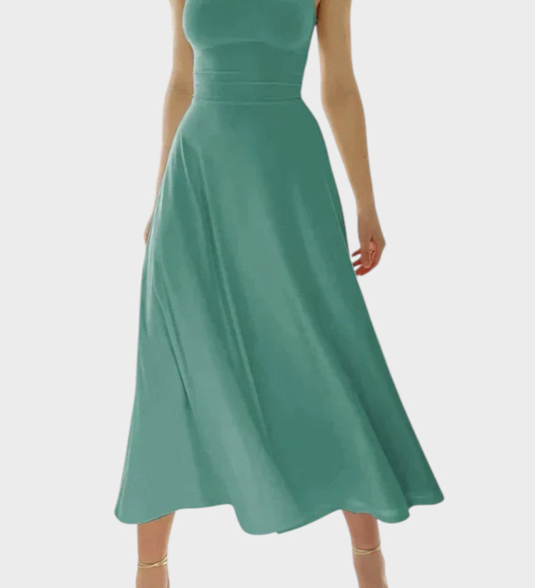 Lys Vestido de Tirantes con Corte Entallado, Estilo Elegante y Sofisticado