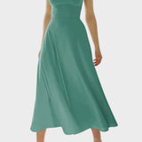 Lys Vestido de Tirantes con Corte Entallado, Estilo Elegante y Sofisticado