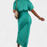 Vestido Emryn Ultra Suave con Elegante Nudo Cruzado