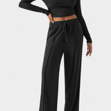 Conjunto de 2 Piezas Celaena con Elegante Escote Redondo