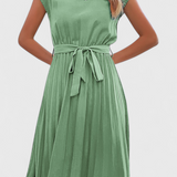 Luxie Vestido Midi Elegante de Tejido Ligero con Corte Fluido para un Estilo Sofisticado