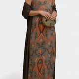 Vestido de Noche Elegante Alice con Stola para un Look Sofisticado