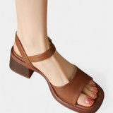 Sandalias Planas de Inspiración Vintage con Tiras Delicadas para un Estilo Elegante y Confortable