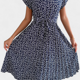 Vestido Midi Floral Galilea con Estilo Campestre para un Look Elegante y Natural