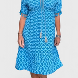 Kirra Vestido Boho Chic de Estampado Geométrico para Un Look Único