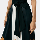 Vestido Largo Nava Polimórfico con Espalda Abierta y Diseño Versátil