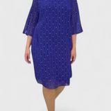 Polly Vestido Elegante de Gasa con Diseño Clásico y Caída Suave para un Estilo Sofisticado