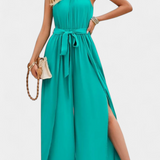 Blusa Nyree Mono Asimétrica con Detalle Cut-Out y Elegante Manga en Lazo