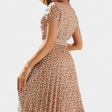 Vestido Midi Floral Galilea con Estilo Campestre para un Look Elegante y Natural
