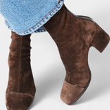Erica Botas de Tacón Ancho Elegantes y Cómodas