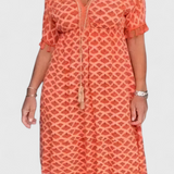 Kirra Vestido Boho Chic de Estampado Geométrico para Un Look Único