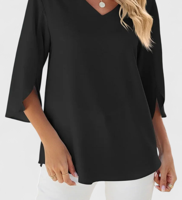 Tabitha Blusa Casual de Corte Suelto con Toque Sofisticado