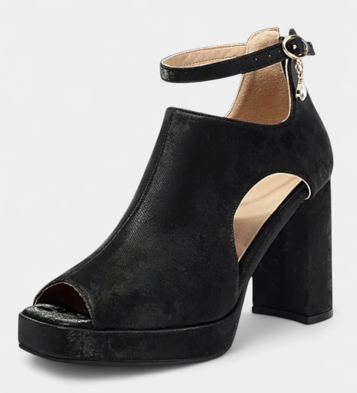 Zapatos Lopez Tacones Gruesos Multicolor para un Estilo Visteo y Moderno