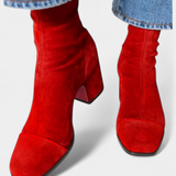 Erica Botas de Tacón Ancho Elegantes y Cómodas
