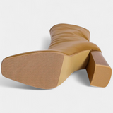 Linde Botas de Pantorrilla con Diseño Voluminoso para Máxima Comodidad