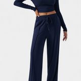 Conjunto de 2 Piezas Celaena con Elegante Escote Redondo