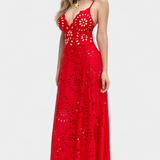 Ahria Bañador con Falda y Encantador Detalle Floral Calado