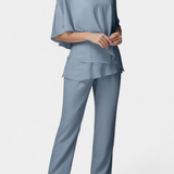 Dinah Elegante Conjunto de Dos Piezas con Silueta Femenina para un Look sin Esfuerzo