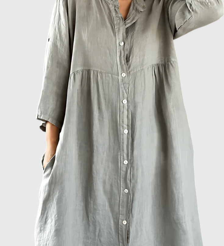 Vestido Camisa Rosamund - Elegancia y Estilo en una Prenda Única