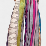 Claudine Pantalones Casual de Pierna Ancha con Elegante Estampado a Rayas para un Look Confortable y Moderno