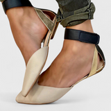 Zapatos Ninel Elegantes con Tiras Coloridas y Diseño Clásico