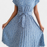 Vestido Midi Floral Galilea con Estilo Campestre para un Look Elegante y Natural