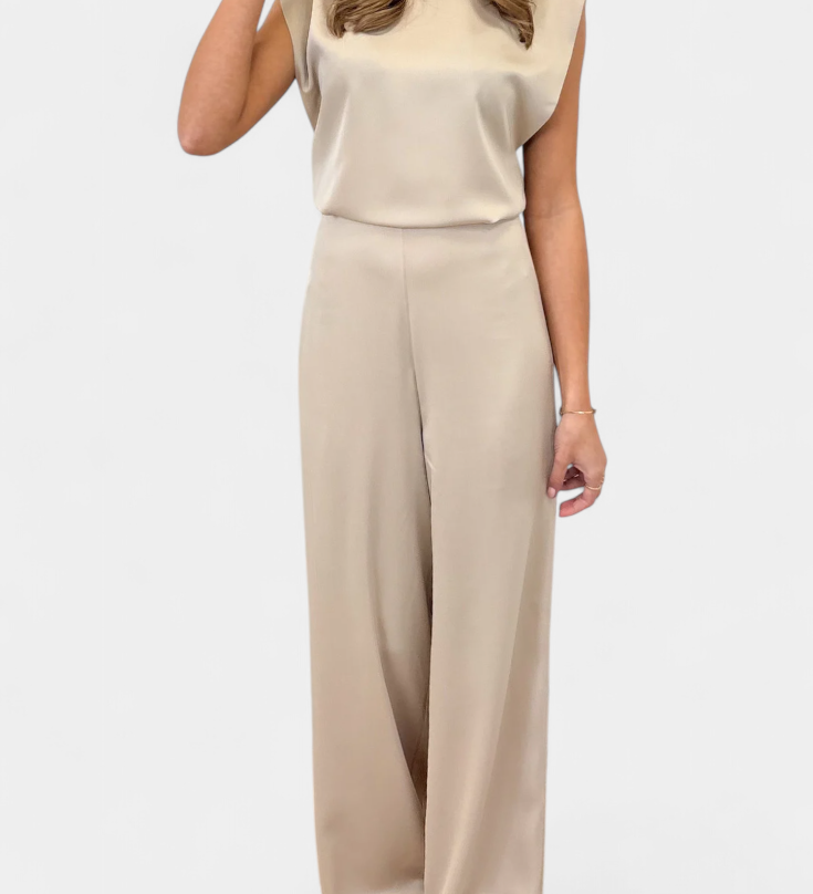 Francis Mono con Corte Fluido y Sin Espalda para un Estilo Elegante