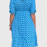 Kirra Vestido Boho Chic de Estampado Geométrico para Un Look Único