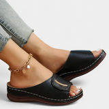 Sandalias Ortopédicas Itziar con Diseño Perforado y Plantilla Acolchada para Máxima Comodidad