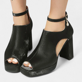 Zapatos Lopez Tacones Gruesos Multicolor para un Estilo Visteo y Moderno