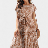 Vestido Midi Floral Galilea con Estilo Campestre para un Look Elegante y Natural