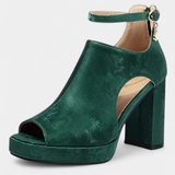 Zapatos Lopez Tacones Gruesos Multicolor para un Estilo Visteo y Moderno