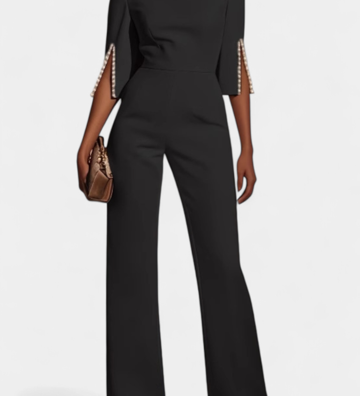 Prim Mono de Color Sólido con Cuello Redondo - Estilo Casual y Cómodo