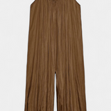 Lucy Mono Largo Plisado de Silueta Relajada para un Estilo Confort y Elegancia