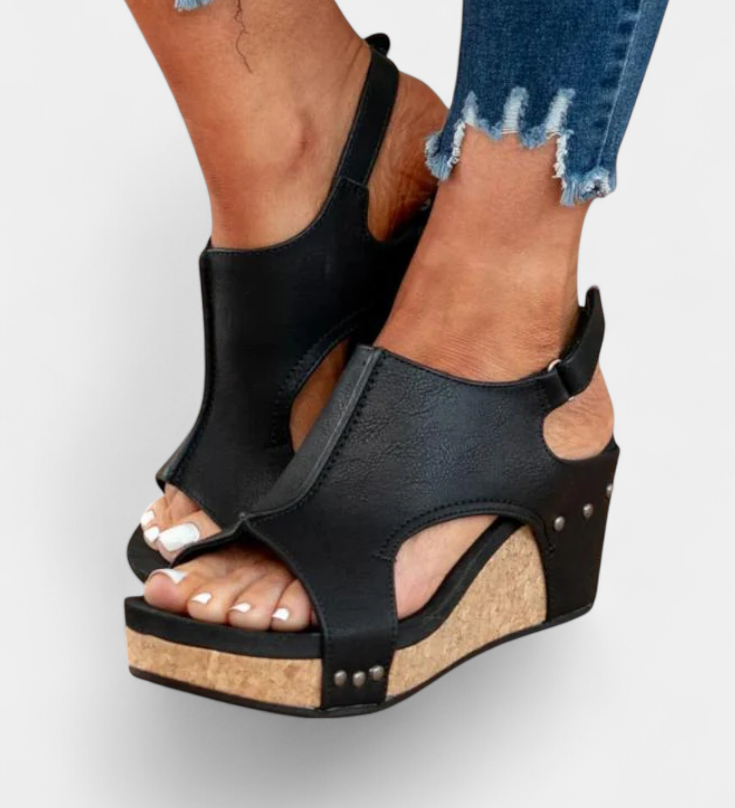 Svenja Sandalias Ortopédicas de Cuña para Mayor Comodidad