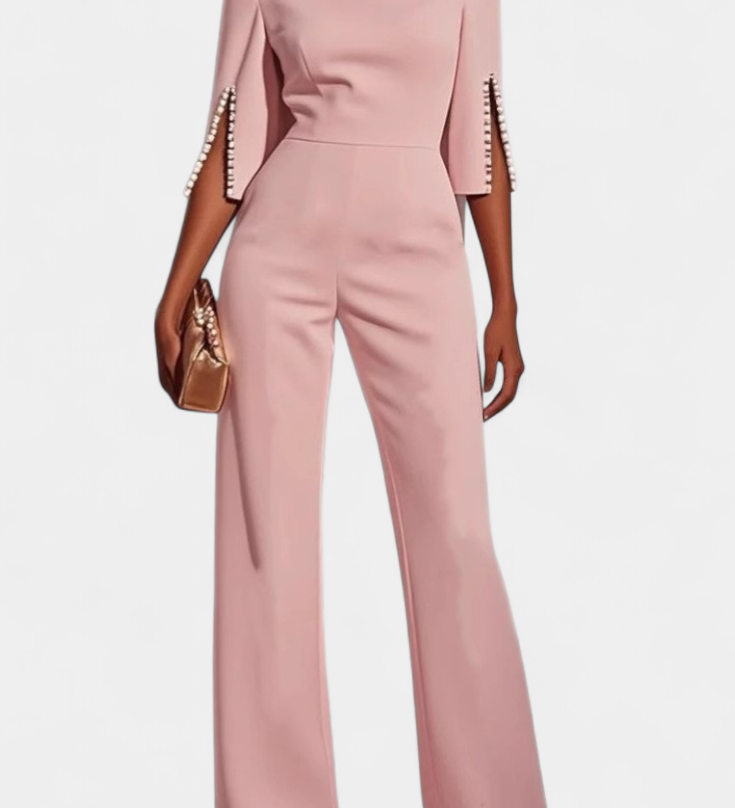 Prim Mono de Color Sólido con Cuello Redondo - Estilo Casual y Cómodo