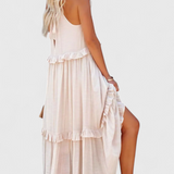 Vestido Monica de Estilo Clásico y Confort para una Frescura Natural