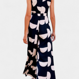 Pantalones Brooke Mono Holgado Estampados con Cintura Ceñida y Pierna Ancha para un Estilo Confortable y Atractivo