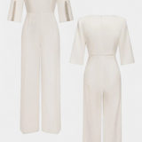 Prim Mono de Color Sólido con Cuello Redondo - Estilo Casual y Cómodo