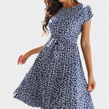 Vestido Midi Floral Galilea con Estilo Campestre para un Look Elegante y Natural