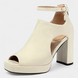 Zapatos Lopez Tacones Gruesos Multicolor para un Estilo Visteo y Moderno