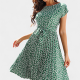 Vestido Midi Floral Galilea con Estilo Campestre para un Look Elegante y Natural