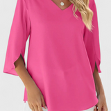 Tabitha Blusa Casual de Corte Suelto con Toque Sofisticado