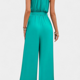 Blusa Nyree Mono Asimétrica con Detalle Cut-Out y Elegante Manga en Lazo