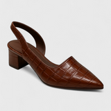 Ava Slingback de Tacón Alto y Diseño Refinado con Punta Estilizada