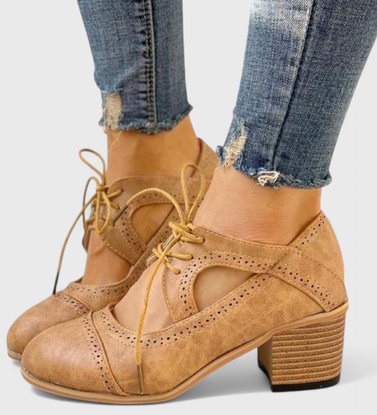 Zapatos Coral de Estilo Vintage con Encanto Atemporal para un Toque Único