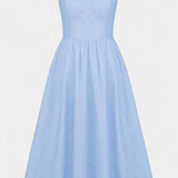 Vestido Midi Sin Mangas Marvelle de Caída Ligera - Elegancia y Comodidad Perfectas